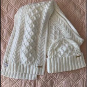 Michael Kors hat and scarf set
